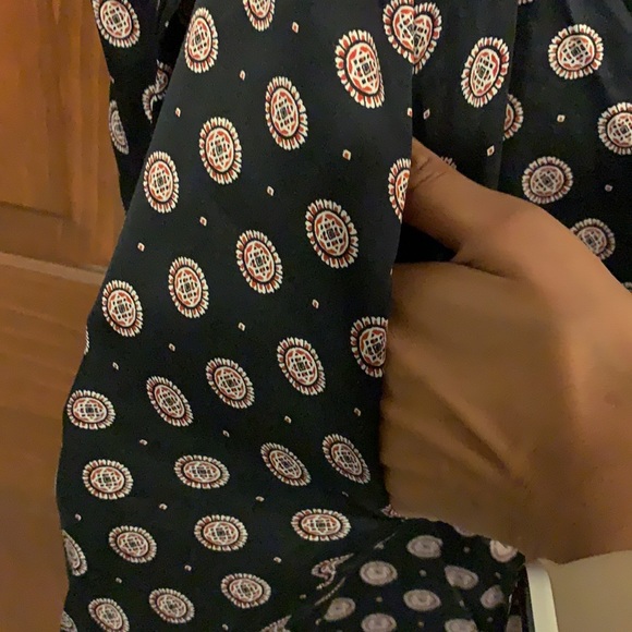 Silk Navy Dress - Picture 5 of 5